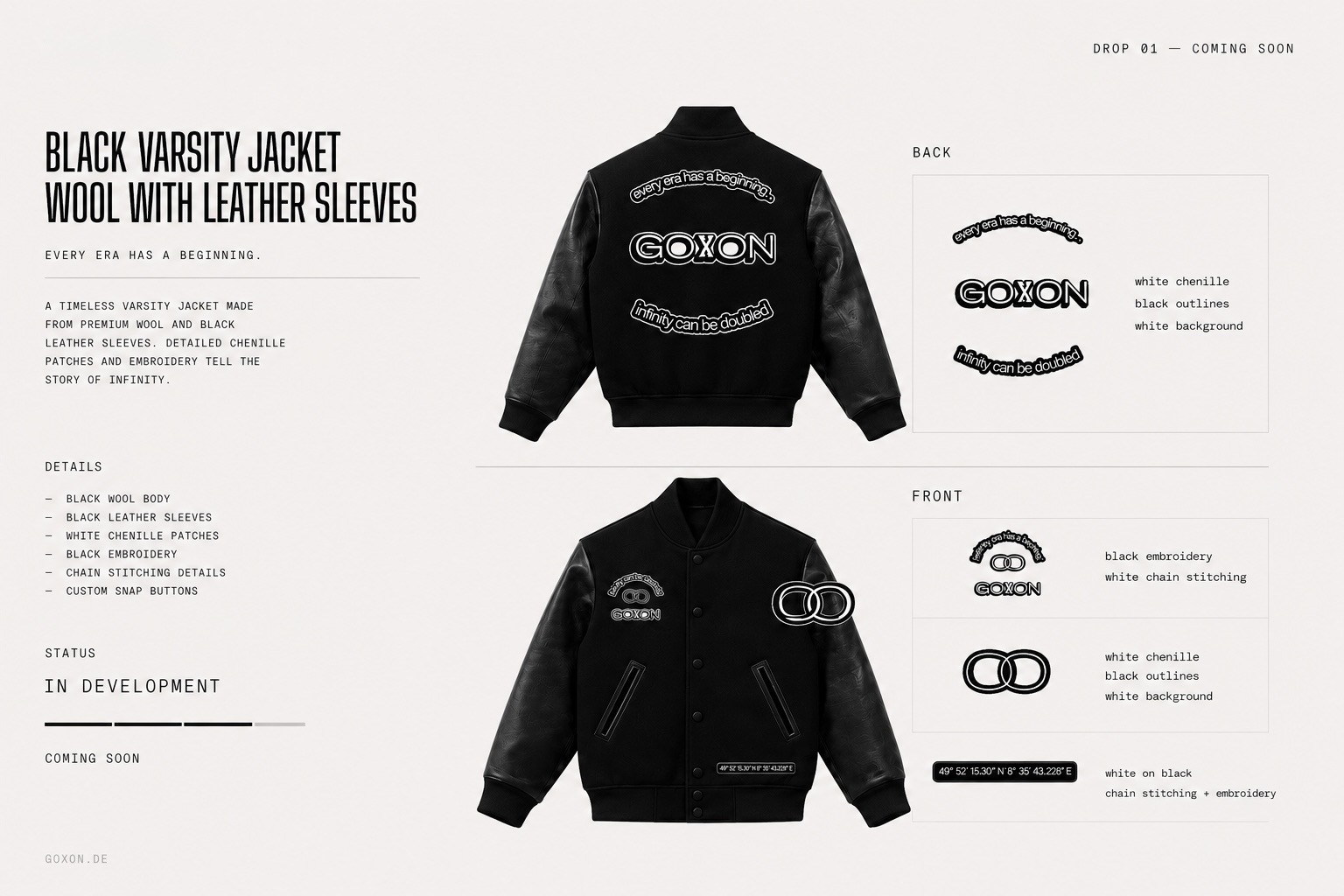 Black Varsity — Concept