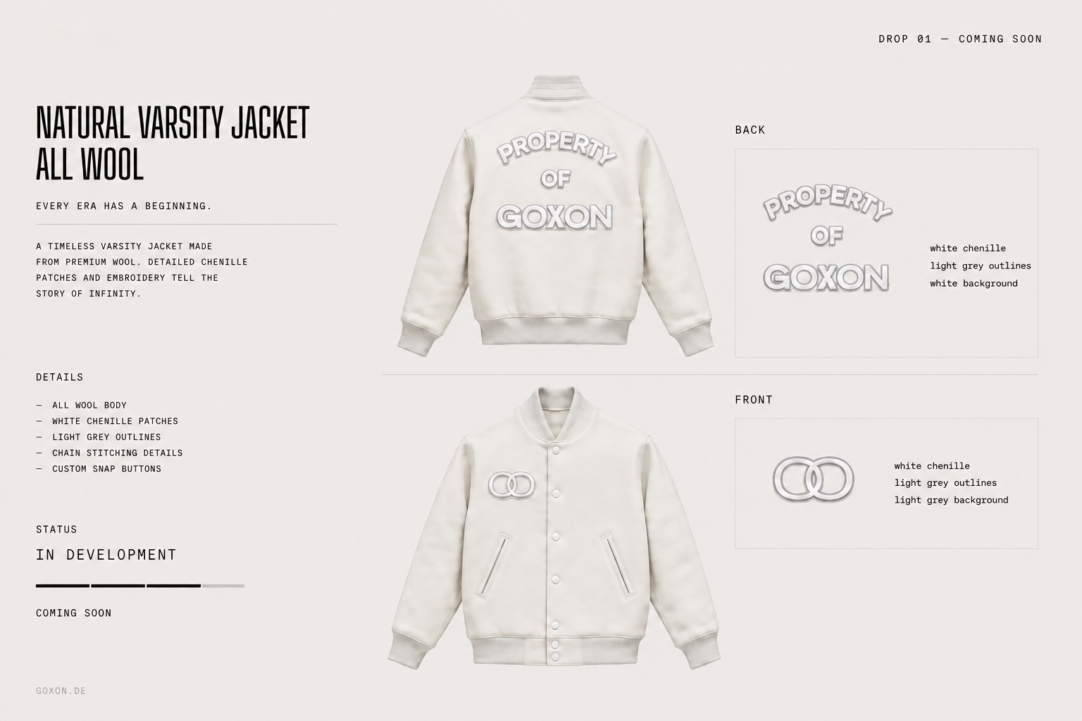 Property of GOxON — Concept